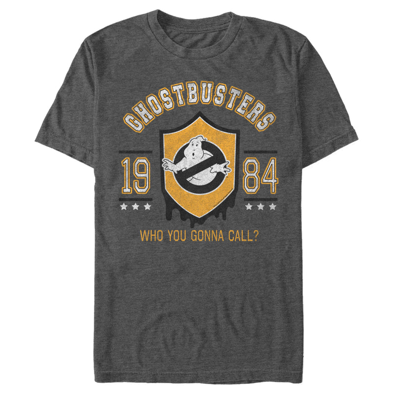 Men's Ghostbusters 1984 Collegiate Shield T-Shirt