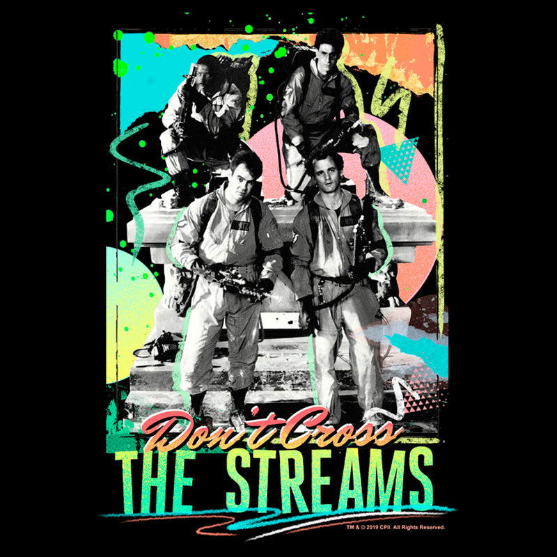 Men's Ghostbusters Don't Cross The Streams Album Cover T-Shirt