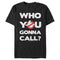 Men's Ghostbusters Theme Song Who You Gonna Call? T-Shirt