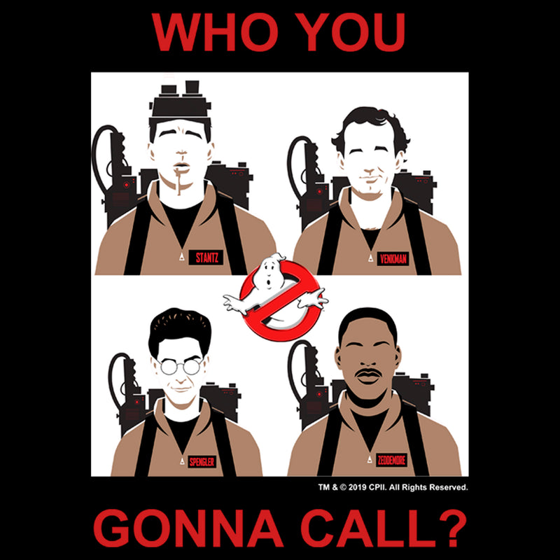 Boy's Ghostbusters Who You Gonna Call Tiles T-Shirt