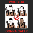 Women's Ghostbusters Who You Gonna Call Tiles T-Shirt