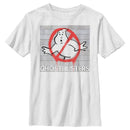 Boy's Ghostbusters Brick Spray Logo T-Shirt