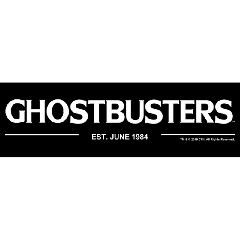 Boy's Ghostbusters White Logo T-Shirt