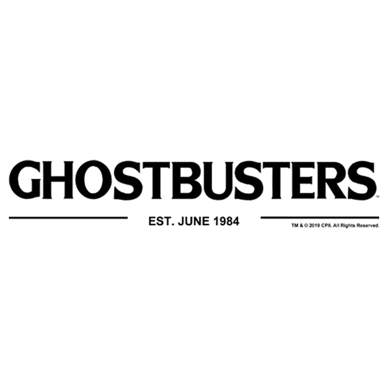 Boy's Ghostbusters Black Logo T-Shirt