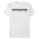 Men's Ghostbusters Black Logo T-Shirt