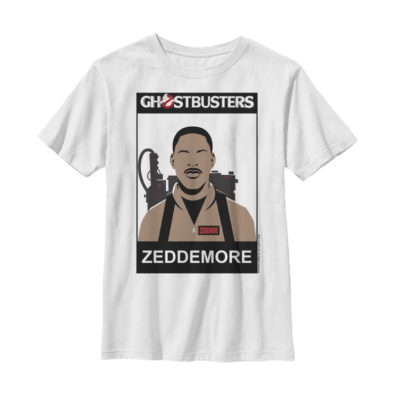 Boy's Ghostbusters Zeddemore 2D Cell Shade T-Shirt