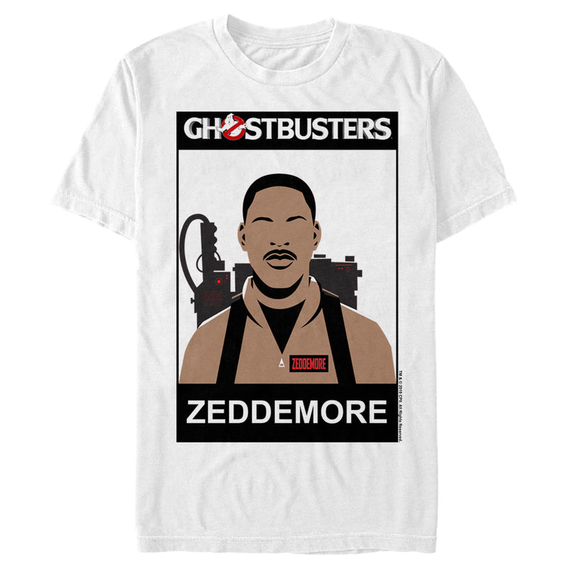 Men's Ghostbusters Zeddemore 2D Cell Shade T-Shirt