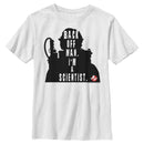 Boy's Ghostbusters Venkman Black Silhouette T-Shirt