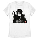 Women's Ghostbusters Venkman Black Silhouette T-Shirt