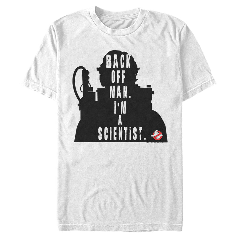 Men's Ghostbusters Venkman Black Silhouette T-Shirt