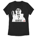 Women's Ghostbusters Venkman Back Off I'm A Scientist T-Shirt