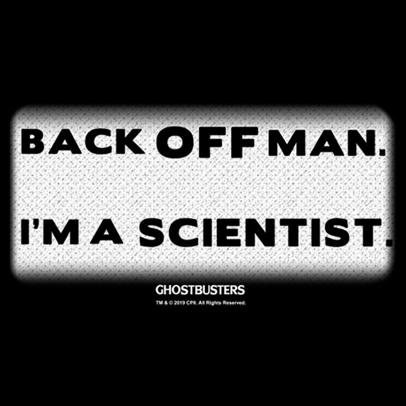 Boy's Ghostbusters Back Off Man I'm a Scientist T-Shirt