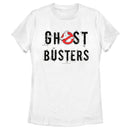 Women's Ghostbusters Scratchy Text Logo T-Shirt