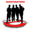 Boy's Ghostbusters Black Silhouettes Standing On Logo T-Shirt