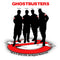 Men's Ghostbusters Black Silhouettes Standing On Logo T-Shirt