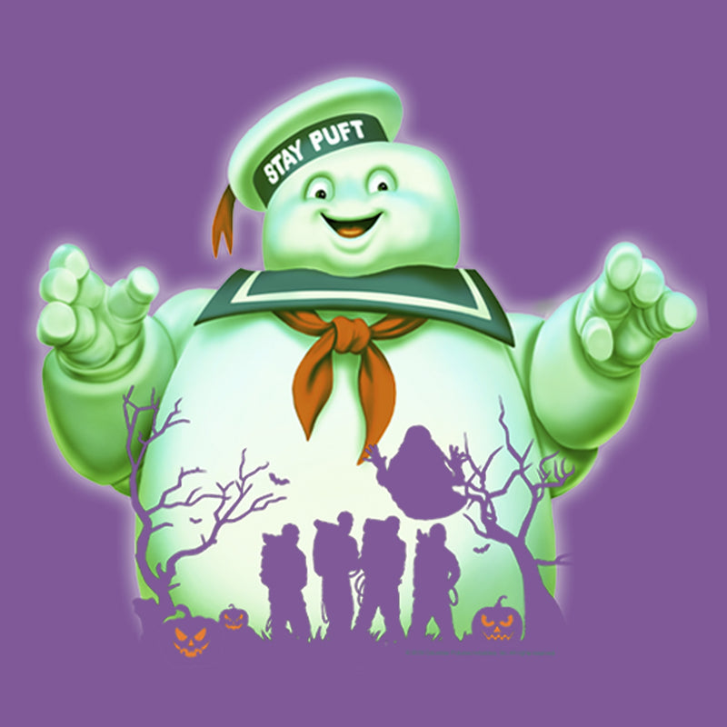 Girl's Ghostbusters Halloween Stay Puft Marshmallow Man T-Shirt