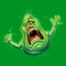 Boy's Ghostbusters Cartoon Slimer T-Shirt