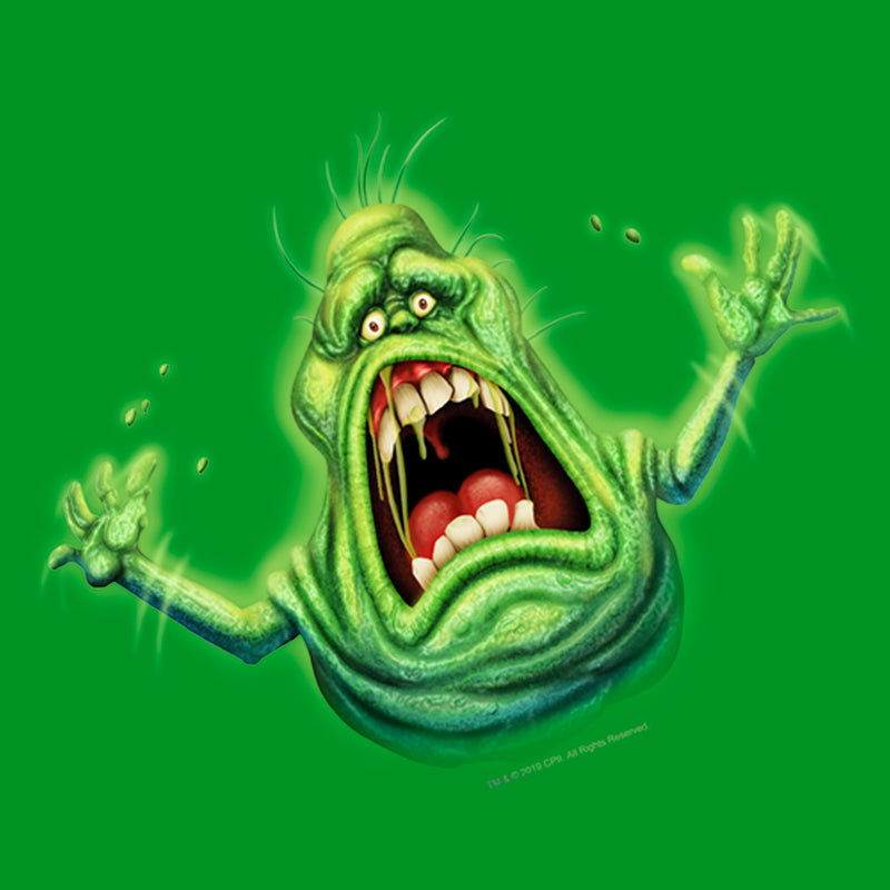 Boy's Ghostbusters Cartoon Slimer T-Shirt