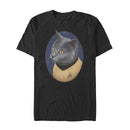 Men's Star Trek Chekov Cat Portrait T-Shirt