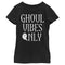 Girl's Lost Gods Halloween Ghoul Vibes Only T-Shirt