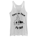 Women's Lost Gods Halloween Trick Or Treat Yourself Racerback Tank Top