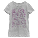 Girl's Lost Gods Halloween Witchy Things T-Shirt