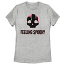 Women's Lost Gods Halloween Feeling Spooky Skull T-Shirt