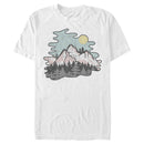 Men's Lost Gods Dusty Mountain Cartoon T-Shirt