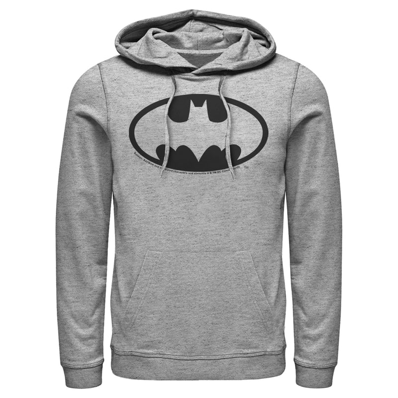 Men's Batman Dark Night Logo Pull Over Hoodie