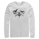 Men's Batman Emerging from Shadows Long Sleeve Shirt