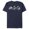 Men's Batman Steel Scars Logo T-Shirt