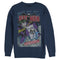 Men's Batman Joker Vintage Card Sweatshirt