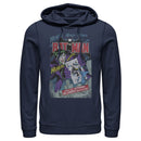 Men's Batman Joker Vintage Card Pull Over Hoodie