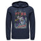 Men's Batman Joker Vintage Card Pull Over Hoodie