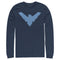 Men's Batman Nightwing Logo Long Sleeve Shirt
