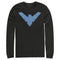 Men's Batman Nightwing Logo Long Sleeve Shirt