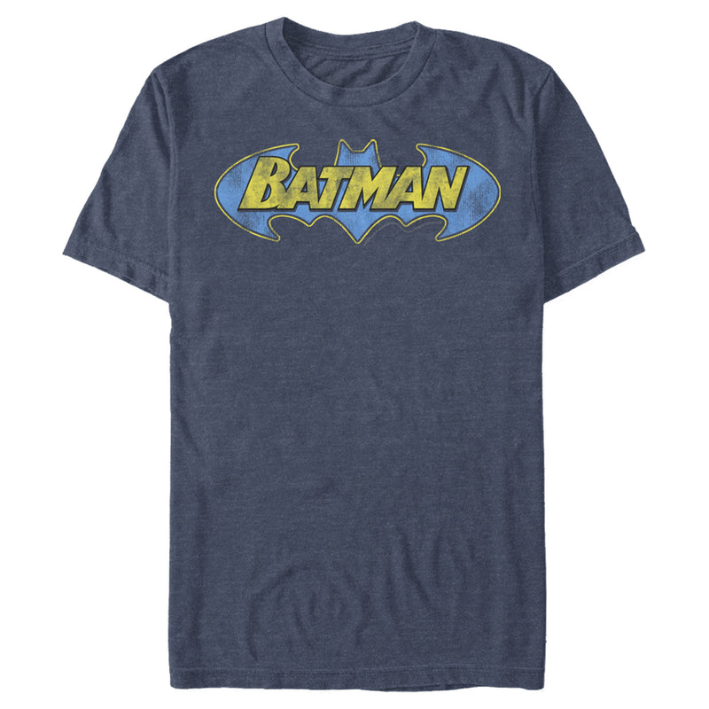 Men's Batman Logo Retro Wing T-Shirt