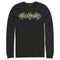 Men's Batman Logo Retro Wing Long Sleeve Shirt