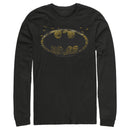 Men's Batman Bat Colony Logo Long Sleeve Shirt