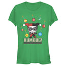 Junior's Batman Christmas Humbug Harley Quinn T-Shirt