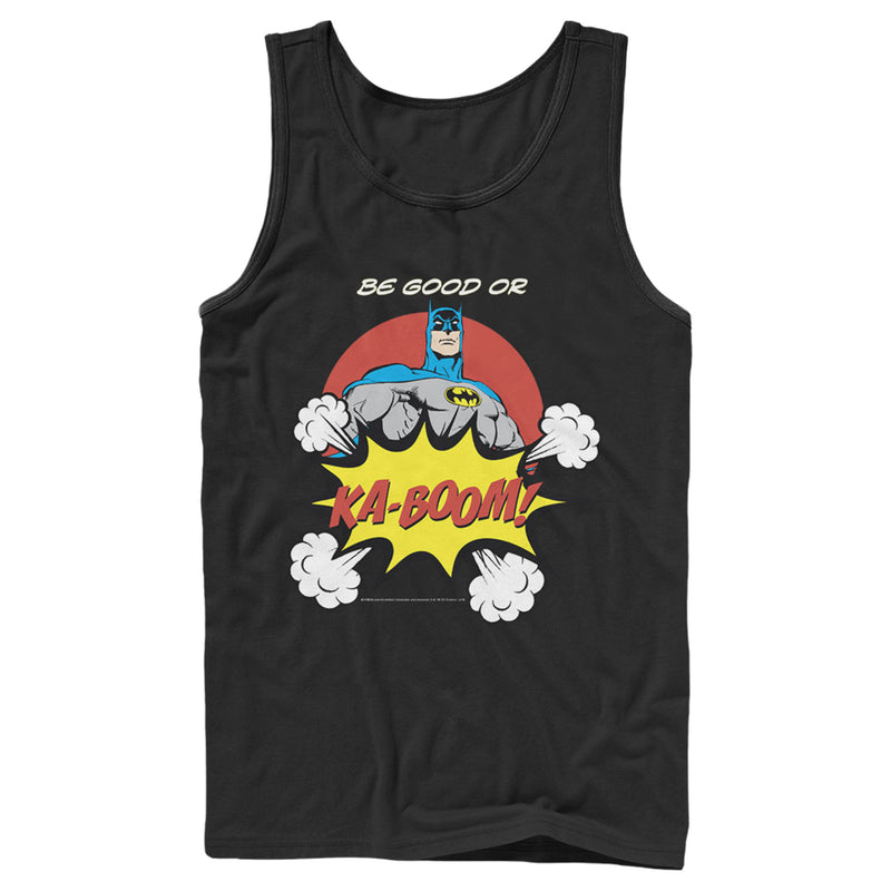 Men's Batman Be Good or Kaboom Tank Top