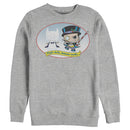 Men's Batman Christmas Naughty Penguin Sweatshirt