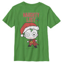 Boy's Batman Christmas Joker Naughty T-Shirt