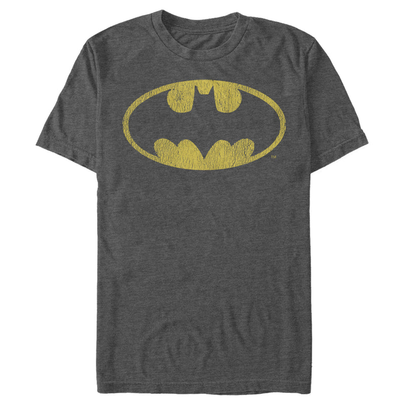 Men's Batman Logo Retro Caped Crusader T-Shirt