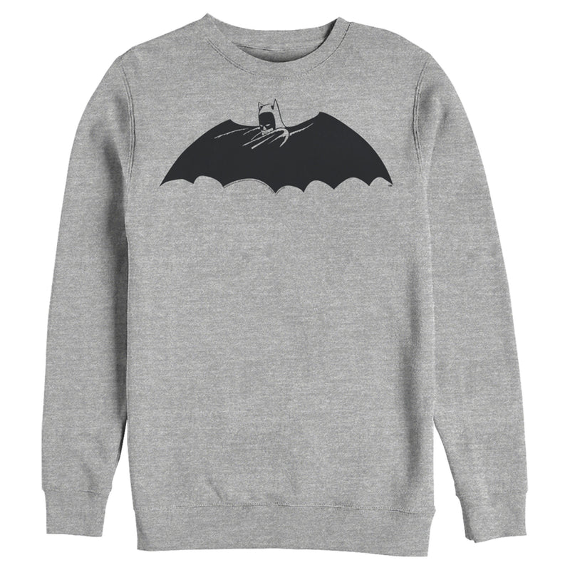 Men's Batman Caped Crusader Silhouette Sweatshirt