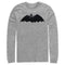 Men's Batman Caped Crusader Silhouette Long Sleeve Shirt