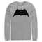 Men's Batman Winged Caped Crusader Symbol Long Sleeve Shirt