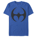 Men's Batman Logo Modern Wing Curve T-Shirt