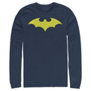 Men's Batman Winged Hero Symbol Long Sleeve Shirt