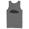 Men's Batman Logo Hidden Wing Tank Top